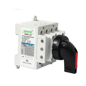 Interruptor principal de 3 fases para sistema de energía, aislador Solar PV DC de 1000 voltios