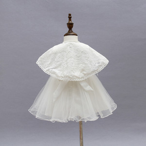 <span class=keywords><strong>Vestido</strong></span> <span class=keywords><strong>de</strong></span> Encaje para Bebé Recién Nacida, <span class=keywords><strong>Vestido</strong></span> <span class=keywords><strong>de</strong></span> Fiesta para Niñas, <span class=keywords><strong>Vestido</strong></span> <span class=keywords><strong>de</strong></span> Primera Comunión con Chal - Product Image 5