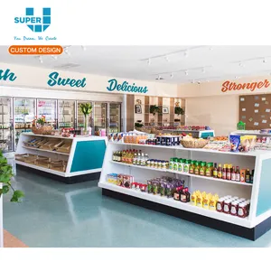 Custom Made Commercial Interior Design For Mini Market Shop