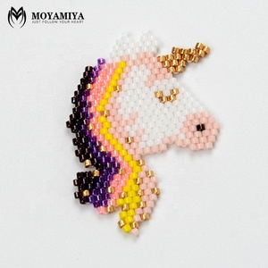 MI-B180354 Moyamiya Arc-En-Ciel Licorne Cheval Miyuki Perles Bracelet Femmes Adolescents Enfants De Mode À La Main pour Enfants - Product Image 2