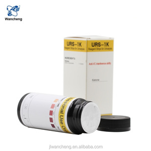 Bandelettes de <span class=keywords><strong>test</strong></span> d'<span class=keywords><strong>urine</strong></span> de <span class=keywords><strong>ketone</strong></span> URS-1K, papier d'auto-détection rapide pour les diabétiques