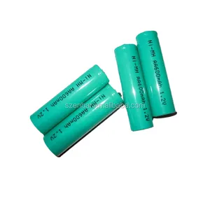 फ्लैट टॉप 1.2 V एएए Nimh 400 mAh नी-mh बैटरी