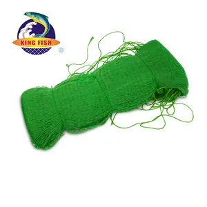 Wholesale Fish net (light green) China commercial 4 inch 100m gill foldable anding landing net fishing