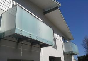 <strong>Concrete</strong> pier <strong>blocks</strong> for <strong>decks</strong> glass standoff bracket Balcony Flooring Brushed Polished Or Satin - Product Image 5