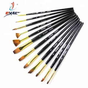 2021 Art supplies 14pcs Oil paint and acrylic paint brush set