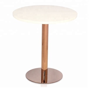 قاعدة طاولة دائرية من الفولاذ المقاوم للصدأ بأرجل مخصصة بسعر رخيص من المصنع للأثاث - Product Image 2