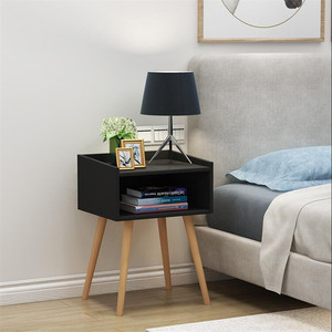 Trắng Bàn Cạnh Giường Ngủ Nền Kinh Tế Bắc Âu Mini Đa Chức Năng Tủ Đầu Giường - Product Image 5