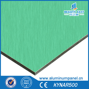 4 mm PVDF Brused <span class=keywords><strong>or</strong></span> <span class=keywords><strong>Dibond</strong></span> pour mur extérieur décoration - Product Image 5