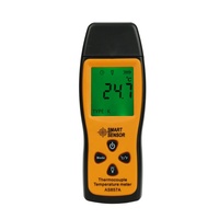 Digital LCD Thermocouple Thermometer Single Channel K Type Thermo Couple Sensor Portable Industrial Temperature Meter Tester