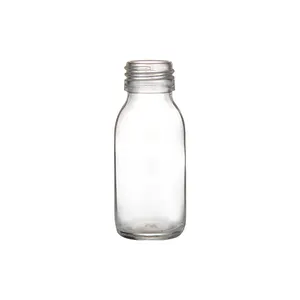 阿里巴巴热卖 60毫升止咳糖浆药玻璃瓶