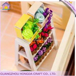 Le plus chaud avec la lumière et meubles dollhouse diy kit une poupée maison <span class=keywords><strong>de</strong></span> jouer - Product Image 5