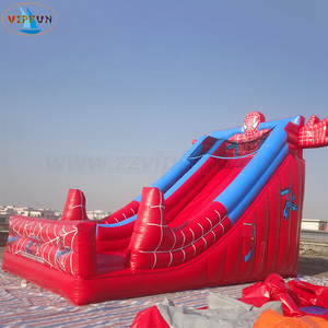 Buena calidad inflable araña <span class=keywords><strong>hombre</strong></span> rojo gorila tobogán niños al aire libre inflable salto <span class=keywords><strong>Castillo</strong></span> para Parque de Atracciones - Product Image 3
