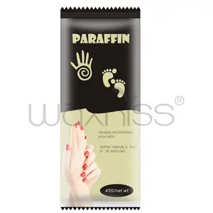 Cire de <span class=keywords><strong>paraffine</strong></span> nourrissante pour la peau Waxkiss 450g, parfum lavande, pêche, rose, pour le soin des mains et des pieds. - Product Image 1