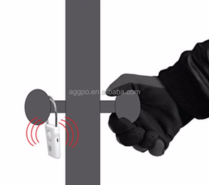 Maniglia della porta di Allarme, Porta Manopola Allarme 120dB Allarme per la Sicurezza Domestica Attivato, suoni di Allarme quando la Porta di sicurezza Manopola è Toccato - Product Image 5