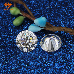 Precio de fábrica al por mayor VVS grado EF GH <span class=keywords><strong>IJ</strong></span> Color loose moissanite piedras preciosas - Product Image 3