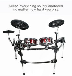 <strong>FREE</strong> <strong>SHIPPING</strong> to USA Lemon <strong>Drum</strong> T850 RD/BK 5 <strong>Drum</strong> Pads and 4 Cymbals for Electronic <strong>Drum</strong> <strong>Set</strong> - Product Image 5