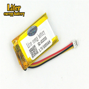 1.5-3 P 3.7 V 602035 mah 500 lithium polymer lipo rechargeable battery li ion Solar lithium battery with PCM - Product Image 3