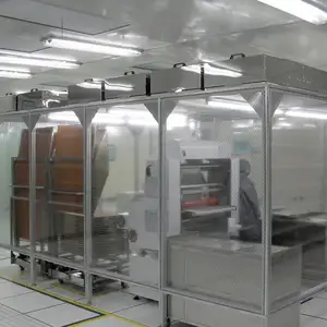ESD vinyl curtain softwall cleanrooms