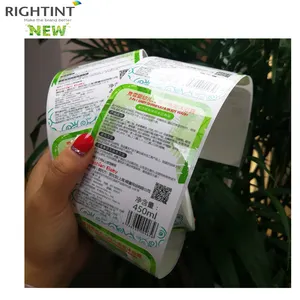 Best Seller Paper Sticker Self Adhesive Label Custom Sticker China Waterproof Accept Machine to Cut Paper Sticker Round,paper