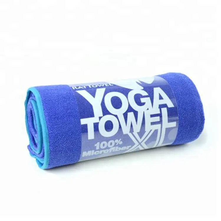 Zwo — serviette de sport antidérapante, douce et bonne absorption d'eau, en microfibre, unie, personnalisée, nouveau Design, 100%, pour le yoga, la gymnastique