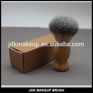 Kit de rasage pour hommes, poils synthétiques <span class=keywords><strong>Vegan</strong></span>, poignée en bambou, <span class=keywords><strong>brosse</strong></span> pour <span class=keywords><strong>barbe</strong></span>, bol en bois et boîte <span class=keywords><strong>à</strong></span> papier, vente en gros, 9 pièces - Product Image 3