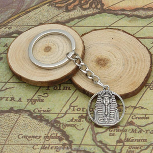 Nueva <span class=keywords><strong>moda</strong></span> hombres llaverotutankamón egipcia <span class=keywords><strong>king</strong></span> tut Colgantes de la Cadena Dominante Del CocheAnillo de Soporte Para regalo - Product Image 3