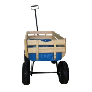 station models Hand Push Garden Wooden Fold Carry Wagon