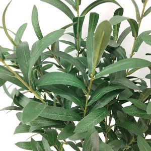 Mới Thời Trang Bán Buôn Giá Rẻ Giá Nhân Tạo Cây Ô Liu Lá Handmade Olive Chi Nhánh - Product Image 5