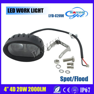 4 <span class=keywords><strong>pulgadas</strong></span> 4D lente <span class=keywords><strong>20</strong></span> W 2000lm LLEVÓ la Luz del Trabajo del coche <span class=keywords><strong>led</strong></span> de conducción Campo A Través de Luz para suv - Product Image 5