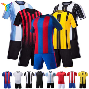Yeni stil siyah Hızlı kuru futbol giyim Forması takım üniforma özelleştirilmiş - Product Image 2