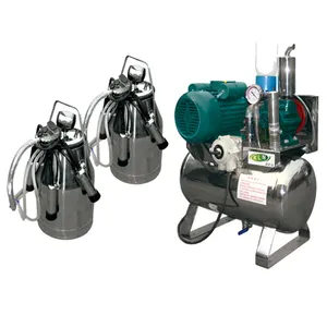 Hot sale new vacuum pump 10cows milking machine group