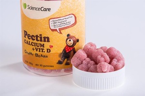 Pectina calcio y vitamina <span class=keywords><strong>D</strong></span> caramelos gomosos suave oso para los niños - Product Image 3