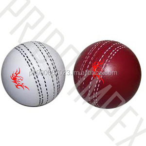 Bate de pelota dura de cricket/pelota de cricket de cuero de calidad/bate y pelota de cuero de cricket - Product Image 1