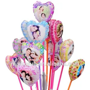 Balloon Sublimation Photo Balloon In Heart Shape