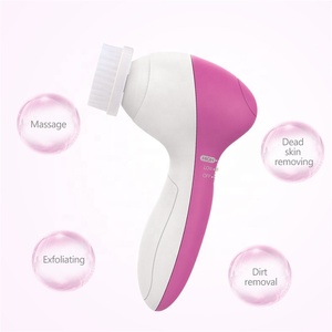 <span class=keywords><strong>Brosse</strong></span> <span class=keywords><strong>nettoyante</strong></span> du visage 5 en 1, SPA, exfoliante, système électrique, Kit de lavage du visage - Product Image 3