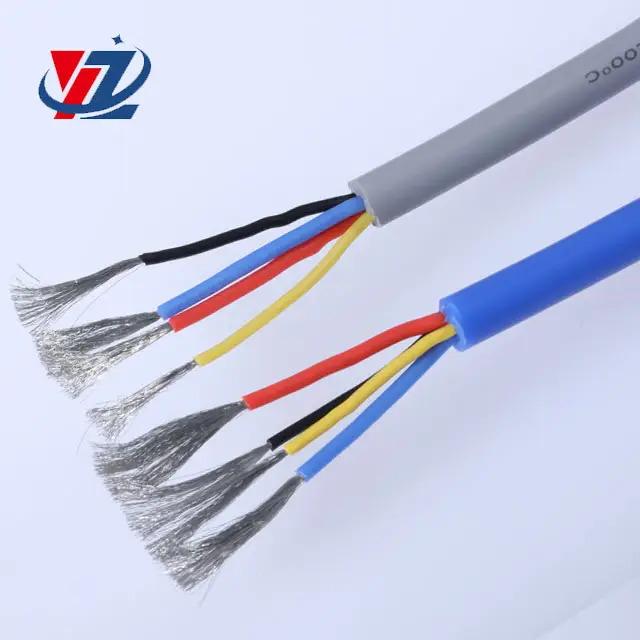 Free Sample Flexible Tinned Copper Cable 4 core 10mm PVC/Silicone Cable