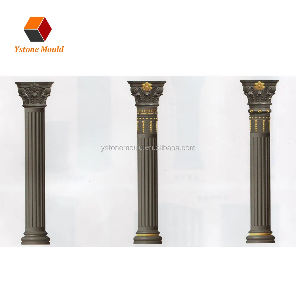 Colonne stampo di cemento concreto pilastro romano colonna di pietra per la decorazione