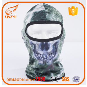 Passamontagna antivento integrale Ghost Skull Camo Face per moto Unisex - Product Image 2