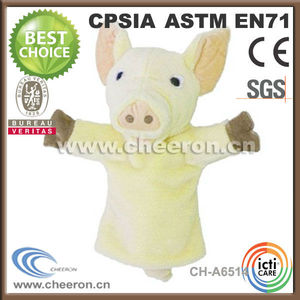 Material de la felpa oferta de la fábrica de la cerdo del bebé <span class=keywords><strong>juguetes</strong></span> - Product Image 5