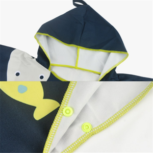 Kleine MOQ Quick Dry Surf poncho Mikrofaser Ändern Robe Strand Handtuch für erwachsene - Product Image 6