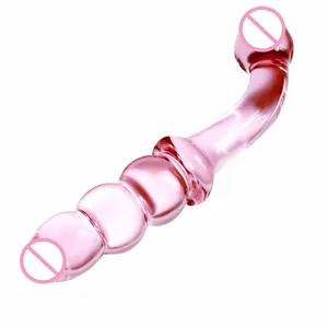 High Tech Dildo Glass Anal Plug Dildo Brinquedos Atacado Sex Small Penis Sex Toy Dildo Crystal Massage Wands Para Mulher