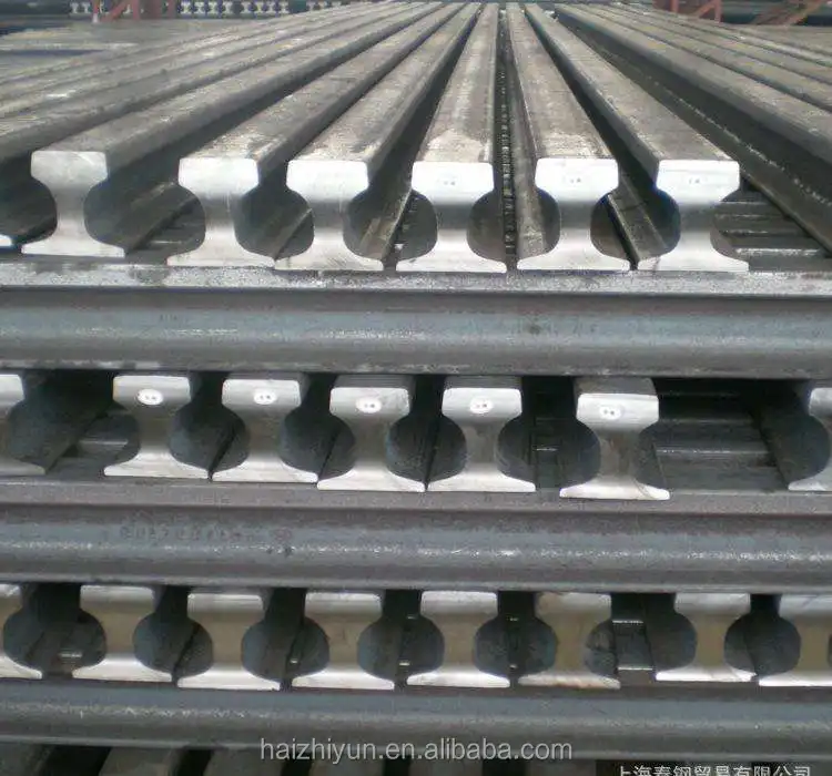 18 KG/22 KG/24 KG/30 kg Tren rayları, demiryolu çelik ray fiyat