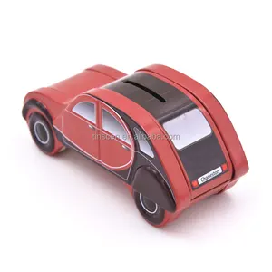 Car Shaped Coin Tin Box