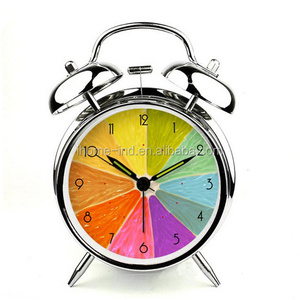 Mini negro reloj de alarma doble campana del reloj de alarma - Product Image 5