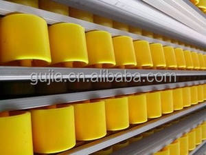 Rack a Rulli in Lega di Alluminio 40*35 / Rullo Placon con Ruote Gialle con Capacità di Carico di 100kg - Product Image 2