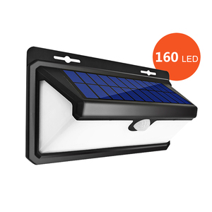 160 Led <strong>Solar</strong> <strong>Power</strong> Outdoor Wall Mount Led <strong>Light</strong> Outdoor <strong>Solar</strong> Sensor Motion Security <strong>Light</strong> - Product Image 1