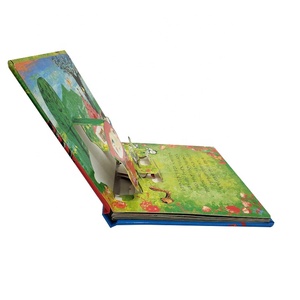 Personalizado para colorear los niños de tapa dura <span class=keywords><strong>3D</strong></span> Pop up Story Comic Board Impresión de libros - Product Image 3