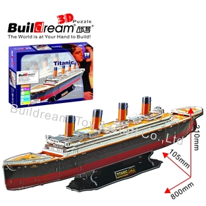 Schiff 3D Puzzle-Boot Modellbau satz DIY Schiffs modell Puzzle Lernspiel zeug Papier