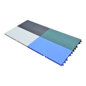 Haute qualité pp enclenchant le parking extérieur plancher interlock plancher de <span class=keywords><strong>garage</strong></span>, stationnement de voiture protection d'herbe champ tapis - Product Image 6