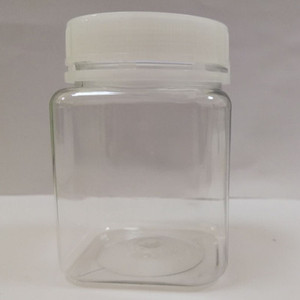 Pet mật ong lọ thực phẩm hình trụ chai có nắp đậy Đông Quan Nhà cung cấp với mũ, nhựa màn hình in ấn tùy chỉnh vuông 200ml - Product Image 4